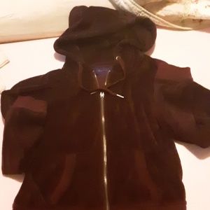 Aeropostal velvet hoodie
